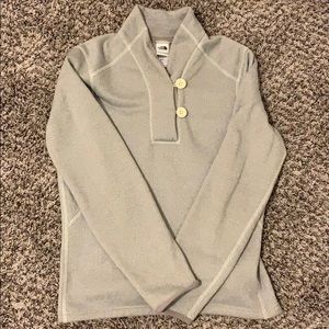 Women’s NorthFace 1/4th button up Fleece sweater